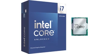 Intel Core i7-14700KF Raptor Lake-S CPU - 20 kärnor - 3.4 GHz - Intel LGA1700 - Intel Boxed (utan kylare)