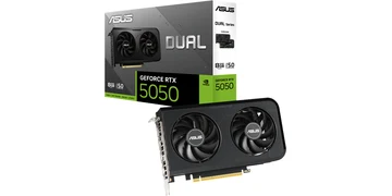 ASUS GeForce RTX 5050 DUAL OC - 8GB GDDR6 RAM - Grafikkort