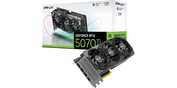 PNY GeForce RTX 5070 Ti Triple Fan - 16GB GDDR7 RAM - Grafikkort