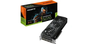 GIGABYTE GeForce RTX 5070 WindForce 3 OC - 12GB GDDR7 RAM - Grafikkort