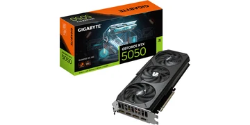 GIGABYTE GeForce RTX 5050 GAMING OC - 8GB GDDR6 RAM - Grafikkort