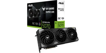 ASUS GeForce RTX 5070 TUF OC - 12GB GDDR7 RAM - Grafikkort