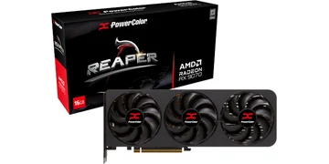 PowerColor Radeon RX 9070 Reaper - 16GB GDDR6 RAM - Grafikkort