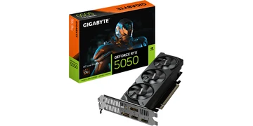 GIGABYTE GeForce RTX 5050 Low Profile OC - 8GB GDDR6 RAM - Grafikkort