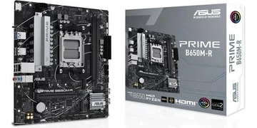 ASUS PRIME B650M-R Moderkort - AMD B650 - AMD AM5 - DDR5 RAM - Micro-ATX