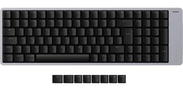 Lofree Flow 2 100 Space Grey - Kailh Pulse - Tangentbord - Nordisk - Svart