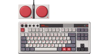 8BitDo Retro Mechanical Keyboard - N Edition - ISO - Nordisk - Grå