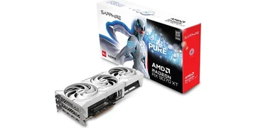 Sapphire Radeon RX 9070 XT Pure OC - 16GB GDDR6 RAM - Grafikkort