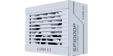 Lian Li SP1000P SFX (White) Strömförsörjning - 1000 Watt - 92 mm - ATX 3.1 - 80 Plus Platinum certificate