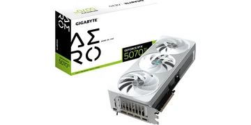 GIGABYTE GeForce RTX 5070 Ti AERO OC - 16GB GDDR7 RAM - Grafikkort
