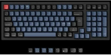 Keychron K4 Pro QMK/VIA Wireless RGB Hot Swap K Pro Brown - ND - Gaming Tangentbord - Nordisk - Svart