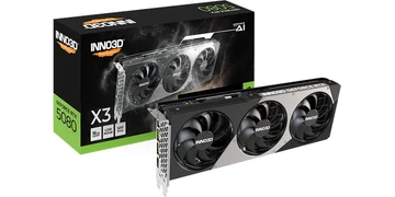 Inno3D GeForce RTX 5080 X3 - 16GB GDDR7 RAM - Grafikkort