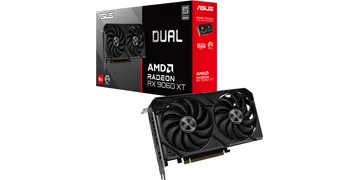 ASUS Radeon RX 9060 XT DUAL - 16GB GDDR6 RAM - Grafikkort