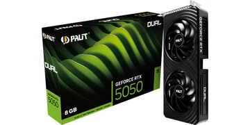Palit GeForce RTX 5050 DUAL - 8GB GDDR6 RAM - Grafikkort