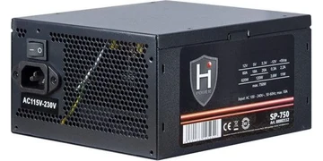 Inter-Tech HiPower SP-750 Strömförsörjning - 750 Watt - 120 mm - ATX 2.4 - 80 Plus