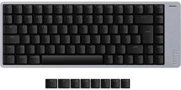 Lofree Flow 2 84 Space Grey - Kailh Pulse - Tangentbord - Nordisk - Svart