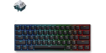MCHOSE Ace 60 Pro TTC Uranus Magnetic Hall Effect - Gaming Keyboard - Utan numpad - Engelska (US) - Svart
