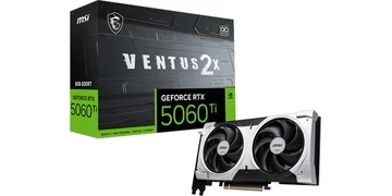 MSI GeForce RTX 5060 Ti VENTUS 2X Plus OC - 8GB GDDR7 RAM - Grafikkort