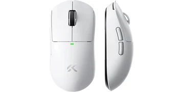 MCHOSE A5 V3 Ultra Lightweight Wireless - Gamingmus - Optic - 6 knappar - Vit