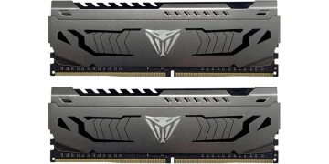 Patriot Viper Steel DDR4-3200 - 64GB - CL16 - Dual Channel (2 pcs) - Intel XMP - Grå