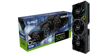 Palit GeForce RTX 5080 GamingPro OC - 16GB GDDR7 RAM - Grafikkort