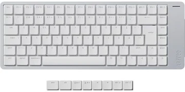 Lofree Flow 2 84 Silver - Kailh Void Silent - Tangentbord - Nordisk - Vit