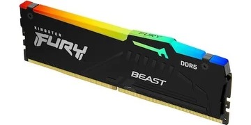 Kingston FURY Beast RGB 6000MHz DDR5 16GB (svart)