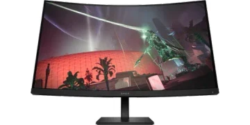 HP OMEN 31,5 tum QHD 165 Hz välvd Gaming-skärm – OMEN 32c