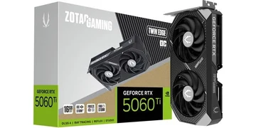 ZOTAC GeForce RTX 5060 Ti Twin Edge OC - 16GB GDDR7 RAM - Grafikkort
