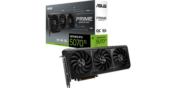 ASUS GeForce RTX 5070 Ti Prime OC - 16GB GDDR7 RAM - Grafikkort
