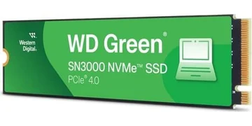 WD Green SN3000 SSD 2 TB WDS200T4G0E-00CPS0 M.2 PCIe 4.0 x4 NVMe 5000 MB/s